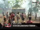 Ribuan Hektar Hutan Dan Lahan Warga Terbakar Di Mesuji, Lampung - iNews Pagi 02/09