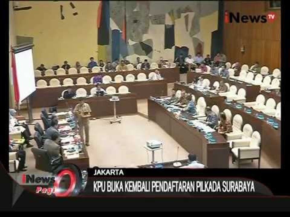 Pilkada Serentak 2015, KPU Buka Kembali Pendaftaran Pilkada Surabaya - iNews Pagi 03/09