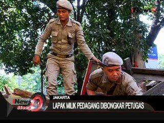 28 Lapak Di Stasiun Gondangdia Dibongkar Petugas - iNews Siang 02/09