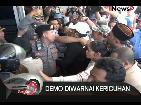 Pilkada 2015, Demo Diwarnai Kericuhan - iNews Pagi 04/09