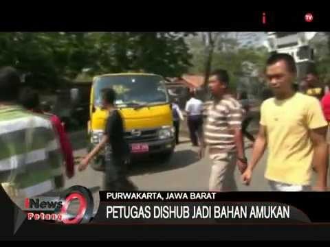 Pengemudi Angkot Anarkis Di Jalan Arteri, Petugas Dishub Jadi Bahan Pelampiasan - iNews Petang 04/09