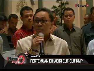 Zulkifli Jelaskan Sikap PAN Pada Elit KMP - iNews Pagi 04/09