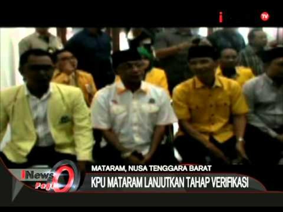 Pendaftaran Zamrud Diterima KPUD - iNews Pagi 07/09