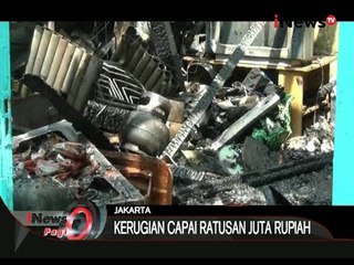 Tabung Gas 3 KG Meledak, 3 Rumah Terbakar Di Petamburan - iNews Pagi 07/09