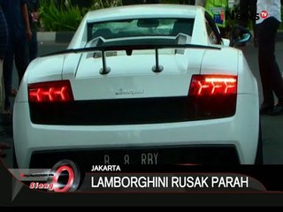 Lamborgini Tabrak Sepeda Motor Di Boulevard Kelapa Gading - iNews Siang 07/09