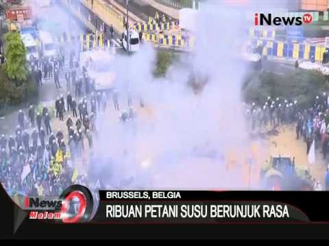 Ribuan Petani Susu Berunjuk Rasa Karena Turunnya Harga Susu - iNews Malam 07/09