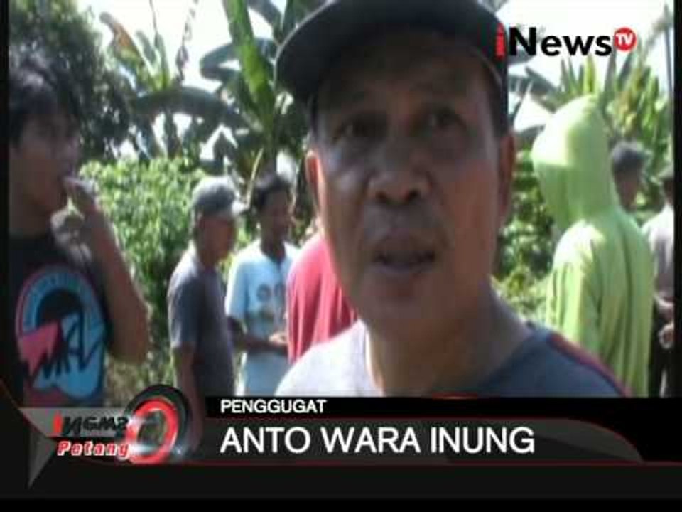 Sengketa Lahan, Kantor BPBD Disegel Warga - iNews Petang 08/09