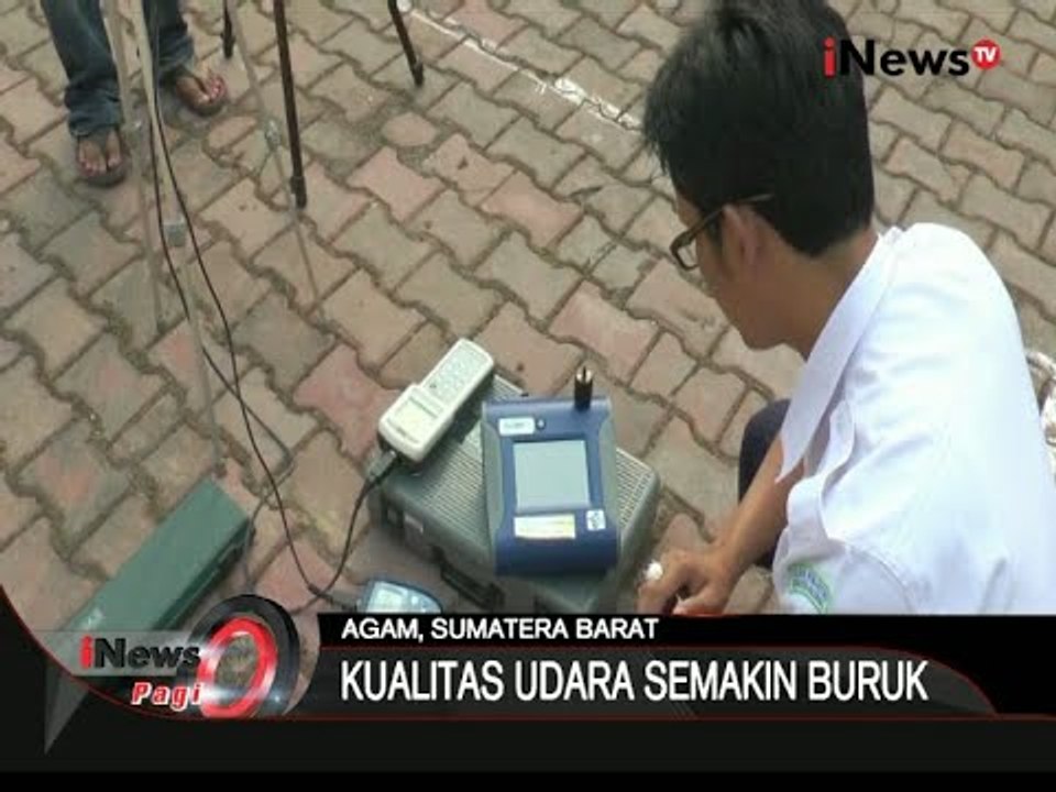 Aerosol Monitor Alat Pendeteksi Kualitas Udara - iNews Pagi 08/09