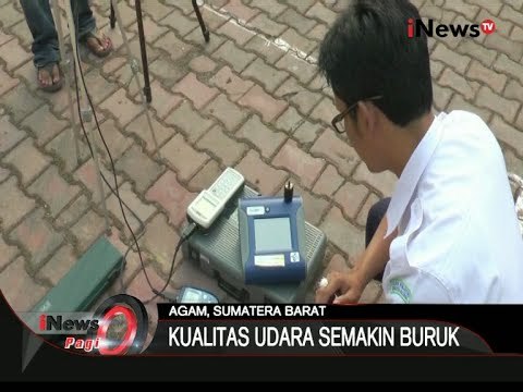 Aerosol Monitor Alat Pendeteksi Kualitas Udara - iNews Pagi 08/09