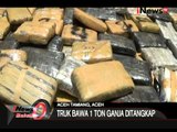 Woow !!! Truk Bawa 1 Ton Ganja Ditangkap Di Aceh Tamiang, Aceh - iNews Malam 08/09