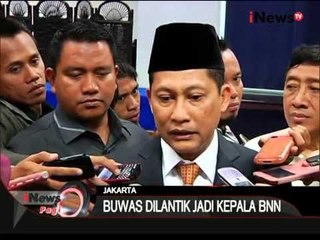 Pelantikan Budiwaseso Sebagai Kepala BNN Tidak Dihadiri Presiden Jokowi - iNews Pagi 09/09