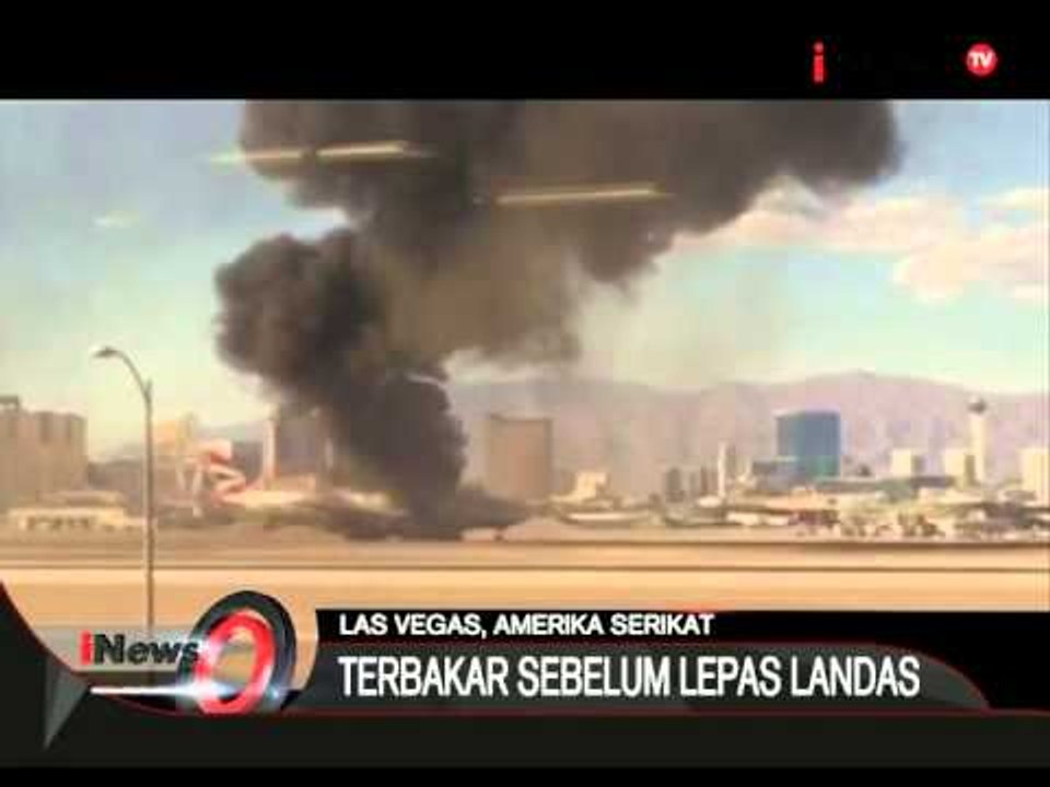 Pesawat British Airways Terbakar Di Las Vegas, Amerika Serikat - iNews Malam 09/09