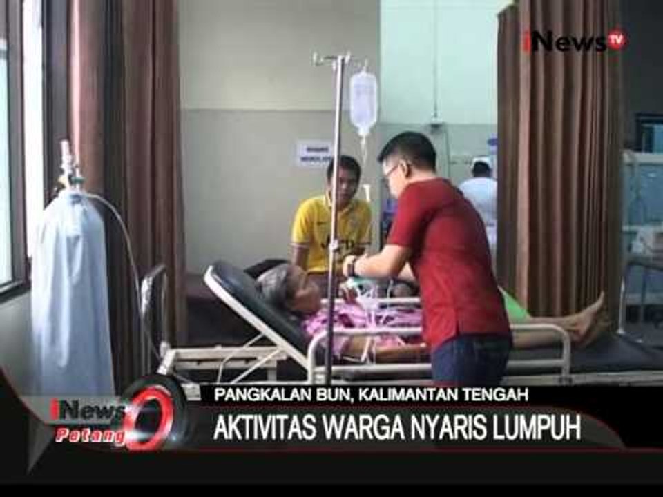Akibat Kabut Asap, Aktivitas Warga Nyaris Lumpu Di Pangkalan Bun, Kalteng - iNews Petang 09/09