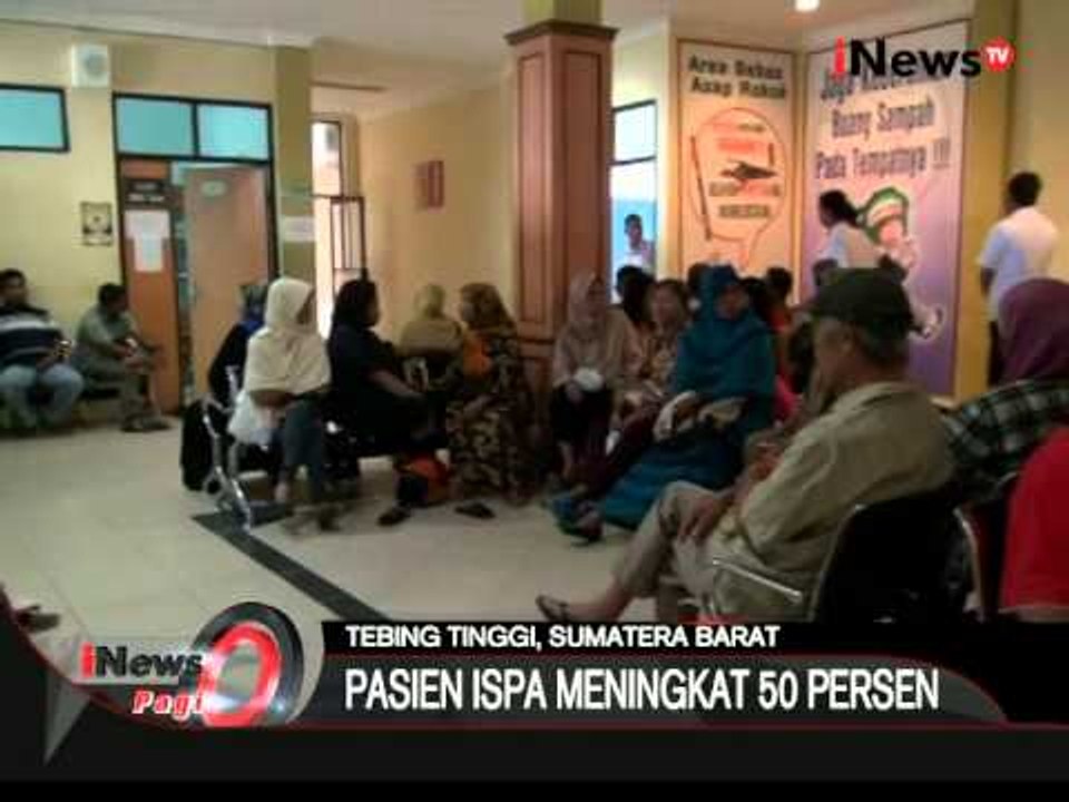 Dampak Kabut Asap, Pasien Ispa Antre Di Rumah Sakit Tebing Tinggi - iNews Pagi 11/09