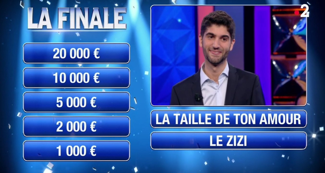 Quand le "zizi" et "la taille" inspirent des blagues à Nagui
