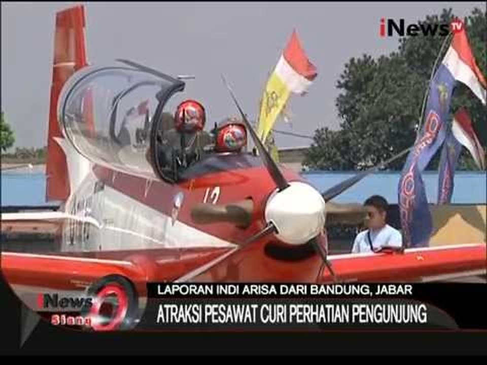 Live Report: Bandung Air Show 2015, Pamerkan Pesawat-pesawat Buatan Pindad - iNews Siang 11/09
