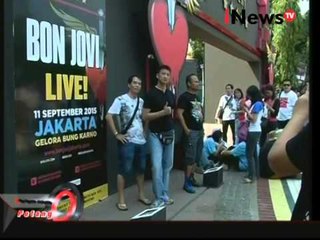 HEBOH!!! Jelang Konser Bon Jovi Di GBK - iNews Petang 11/09