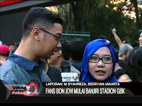 Live Report : Serunya Suasana Menjelang Konser Bon Jovi - iNews Petang 11/09