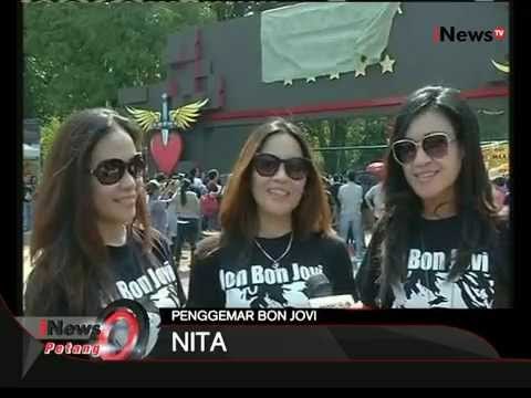 Sebagian Fans Bon Jovi Berasal Dari Luar Pulau Jawa - iNews Petang 11/09