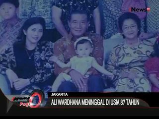 Mantan Menteri Keuangan Di Era Orba Ali Wardhana Meninggal - iNews Pagi 15/09