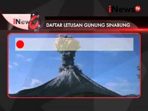 Sinabung Kembali Aktif Dan Berstatus Waspada - iNews Pagi 16/09