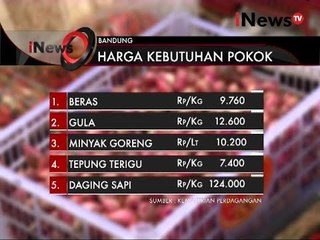 Referensi Berbelanja Untuk Harga Kebutuhan Pokok - iNews Pagi 15/09