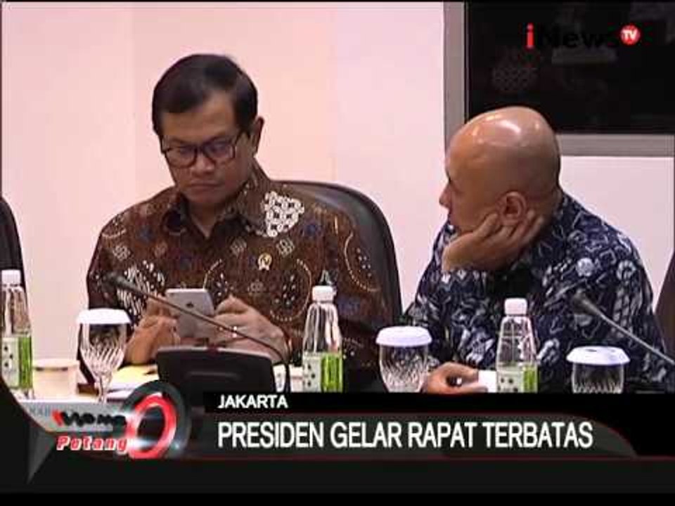 Presiden Jokowi Adakan Rapat Terbatas, Bahas Darurat Kabut Asap - iNews Petang 16/09