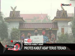 Sejumlah Aktivis Dan Warga Pekanbaru, Riau, Unggah Video "Melawan Asap" - iNews Siang 17/09