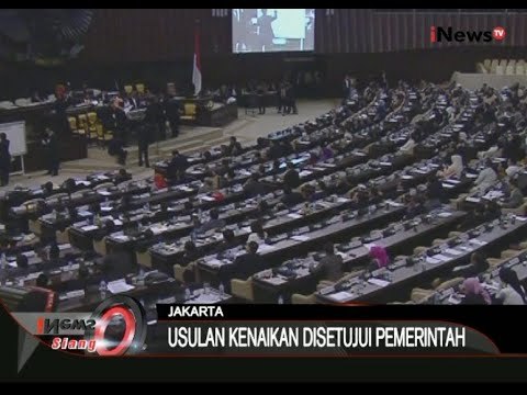 Usulan Kenaikan Tunjangan Anggota DPR Disetujui Pemerintah - iNews Siang 17/09