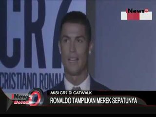 Ronaldo Beraksi Diatas Catwalk Tampilkan Merek Sepatunya - iNews Malam 08/10