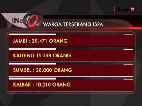 Inilah Jumlah Warga Yang Terserang ISPA Akibat Kabut Asap - iNews Pagi 09/10