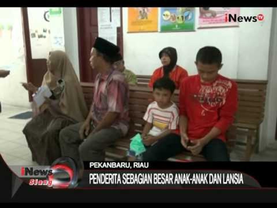 Darurat Kabut Asap, Jumlah Penderita ISPA Meningkat 50% Di Pekanbaru, Riau - iNews Siang 17/09