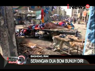 Serangan Dua Bom Bunuh Diri Di Baghdad, Irak - iNews Malam 17/09