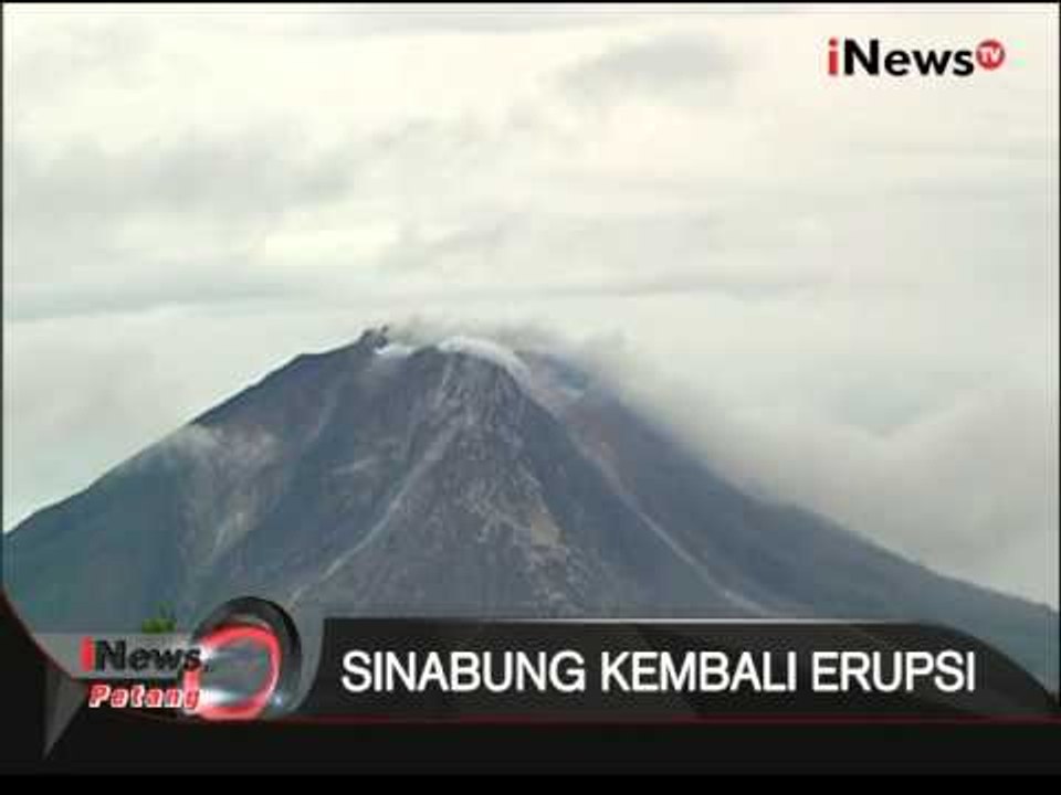 Live Report: Sinabung Kembali Erupsi, Guguran Awan Panas Sejauh 2500 Meter - iNews Petang 17/09