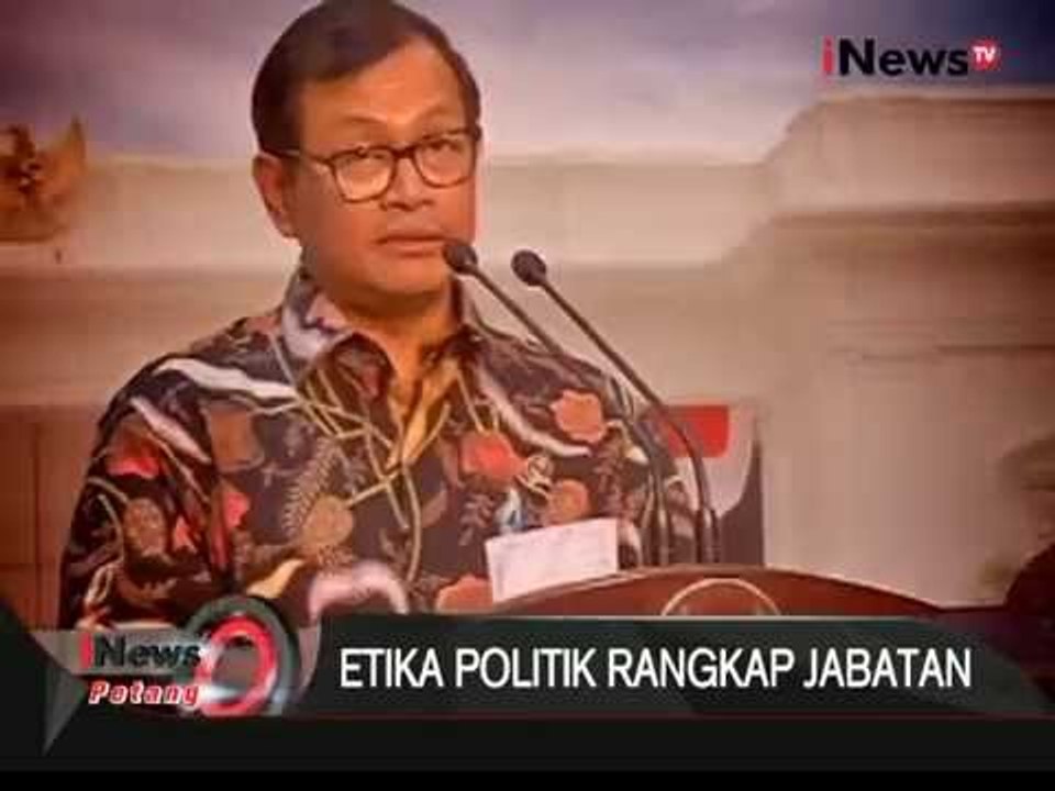 PDIP Geram Atas Pemberitaan 3 Kadernya Yang Rangkap Jabatan - iNews Petang 18/09