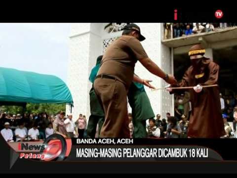 SADIS!!! Pelanggaran Syariat Dicambuk - iNews Petang 18/09