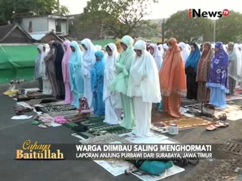Live Report: Warga Muhammadiyah Surabaya Shalat Idul Adha - iNews Pagi 23/09