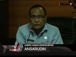 Pernyataan Kementrian Hukum Dan HAM Terkait Foto Gayus Di Rumah Makan - iNews Pagi 23/09