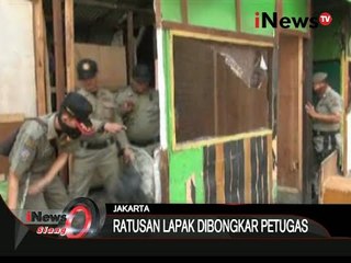 Ratusan Lapak PKL Di Tanjung Duren Utara Dibongkar Oleh Petugas Gabungan - iNews Siang 22/09