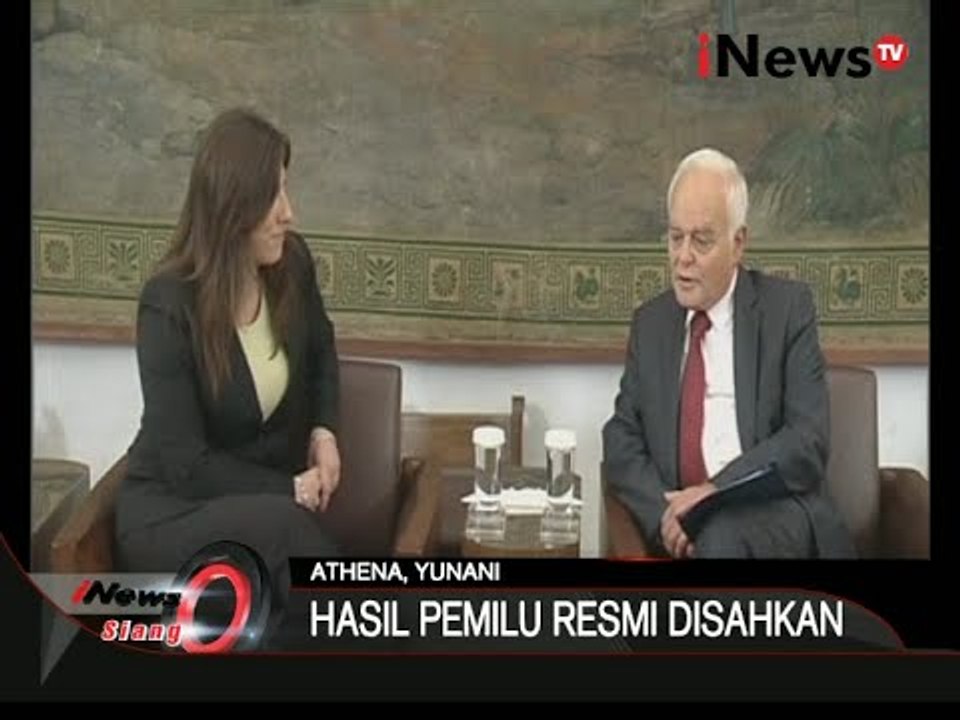 Hasil Pemilu Yunani Resmi Disahkan - iNews Siang 22/09