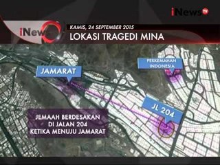 Jalan 204 Bukan Merupakan Jalan Yang Biasa Dipakai Jemaah Haji Indonesia- iNews Malam 24/09