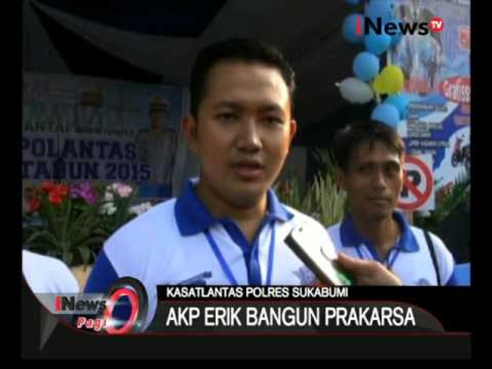 Polantas Sukabumi Gelar Acara Gerak Jalan Santai Peringati Ultah Polantas Ke 60 - iNews Pagi 28/09