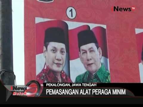 Pasangan Calon Walikota Keluhkan Minimnya Pemasangan Alat Peraga Di Pekalongan - iNews Malam 28/09