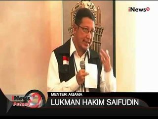 Inilah Pernyataan Menteri Agama Mengenai Identifikasi Korban Tragedi Mina - iNews Petang 29/09