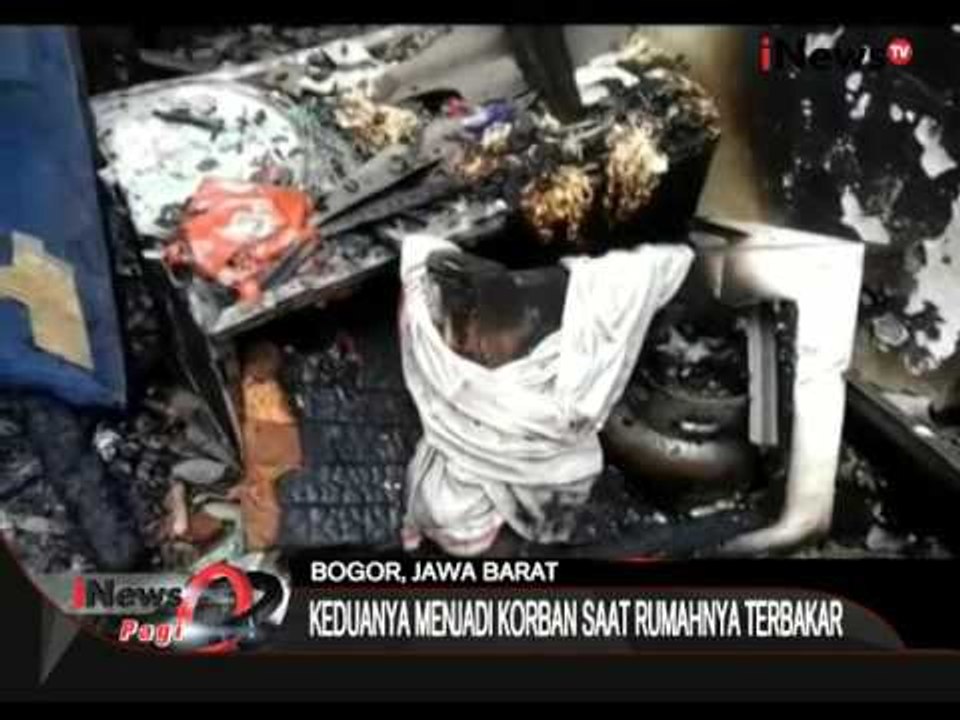 Kebakaran Rumah, Pasangan Suami Istri Tewas Terpanggang, Bogor - iNews Pagi 29/09