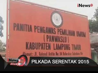 Panwaslu Masih Temukan 800 Pemilih Siluman Dalam DPS Lampung Timur - iNews Siang 30/09