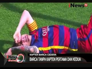 Tur Musim Panas Barca Memakan Korban, Iniesta Harus Abstain Selama 4 Pekan - iNews Malam 30/09