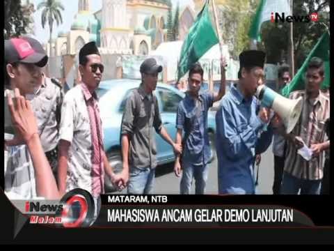 Puluhan Massa Unjuk Rasa Tolak Rekonsiliasi Komunis Di Mataram, NTB - iNews Malam 30/09