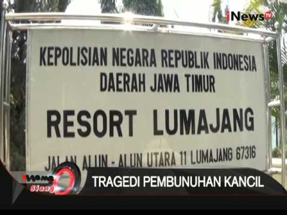 Polisi Lakukan Gelar Perkara Pembunuhan Salim Kancil, Lumajang - iNews Siang 01/10