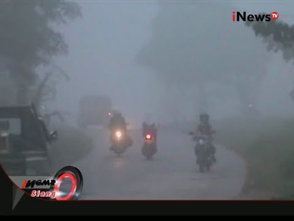 Bencana Nasional, Abu Bercampur Kabut Asap Semakin Membahayakan Warga - iNews Siang 01/10